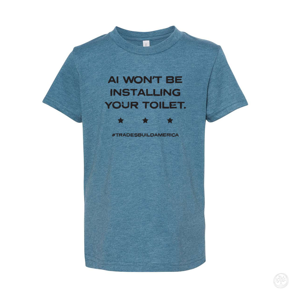 AI Toilet YOUTH Bella + Canvas CVC Tee